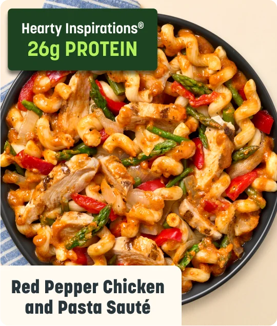 red pepper chicken and pasta sauce