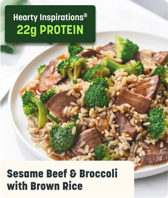 Sesame Beef & Broccoli with Brown Rice