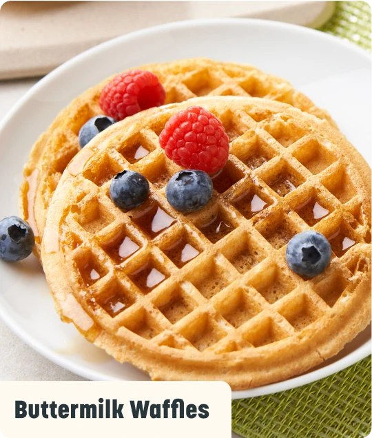 Buttermilk waffles